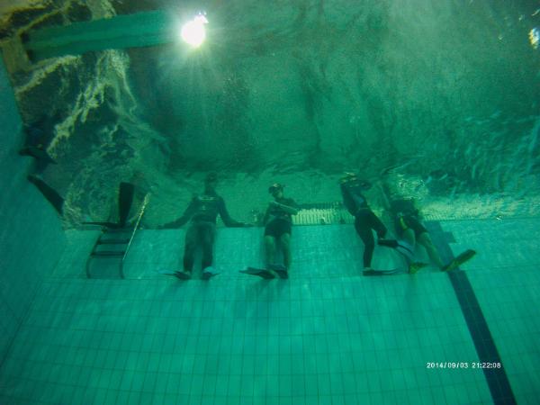 Базовый курс фридайвинга в бассейне. Санкт-Петербург