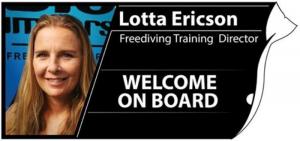 Lotta Ericson - Global  Freediving Training Director SSI