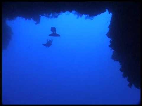 Фридайверы в арке Blue Hole